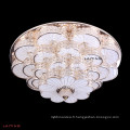 hôtel hall bar boutique cristal boule ronde or plafond suspendu lustres LT-58521